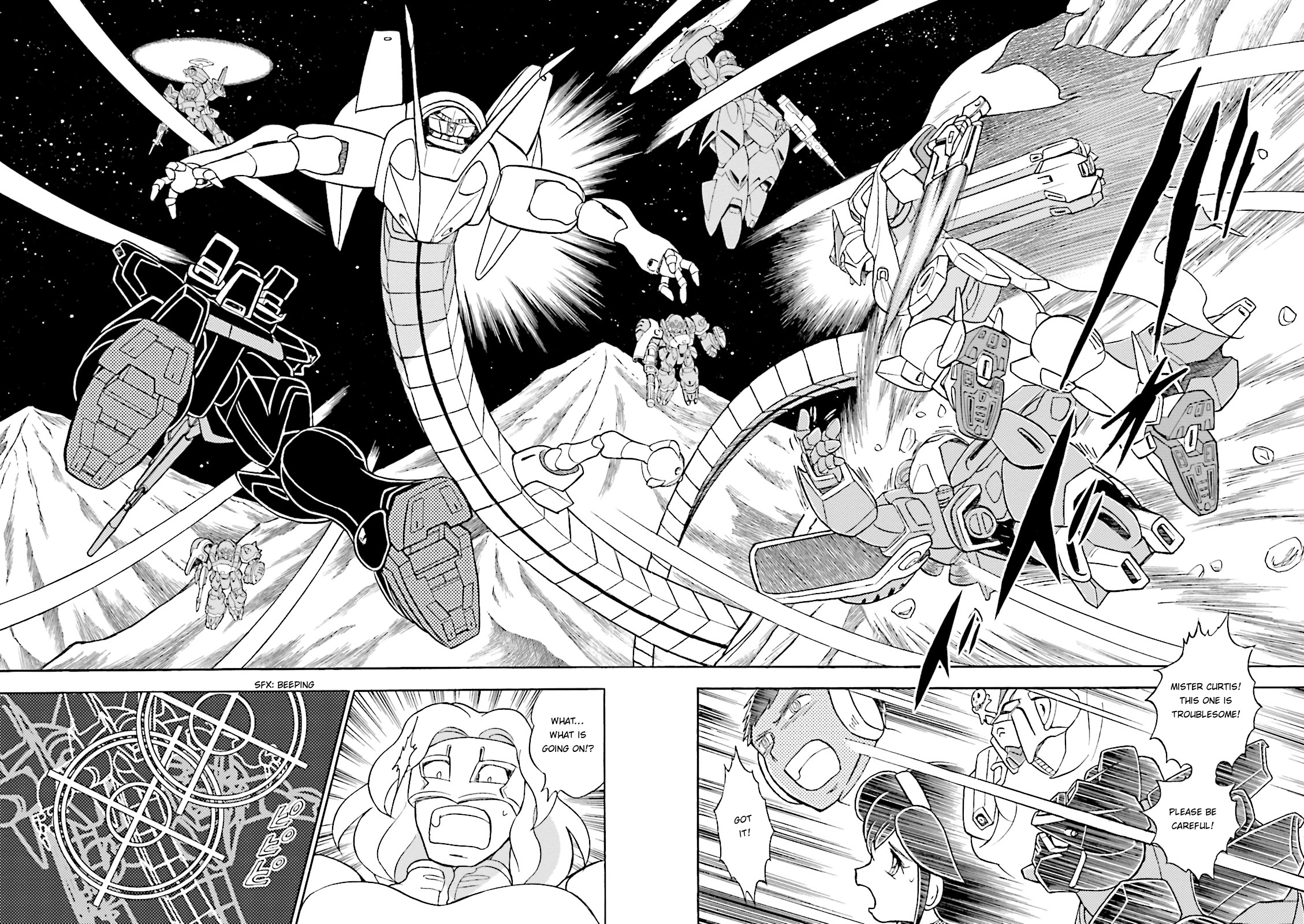 Kidou Senshi Crossbone Gundam Ghost - Vol.8 Chapter 34: Mirage Ouiseau