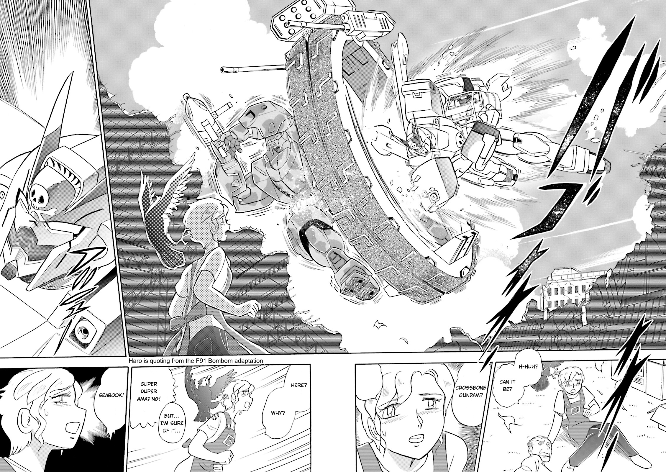 Kidou Senshi Crossbone Gundam Ghost - Vol.9 Chapter 38: Swallowing Life