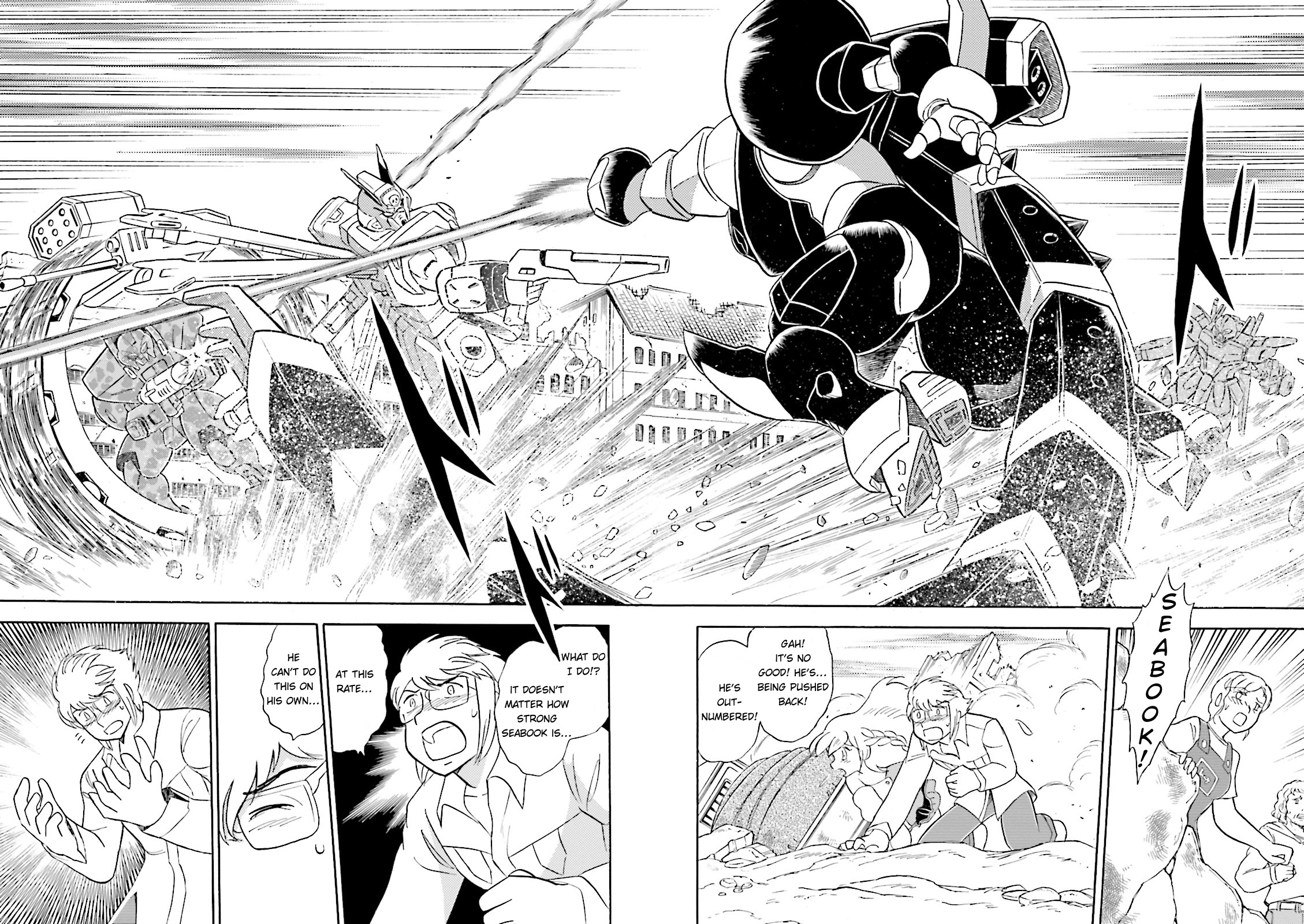 Kidou Senshi Crossbone Gundam Ghost - Vol.9 Chapter 38: Swallowing Life