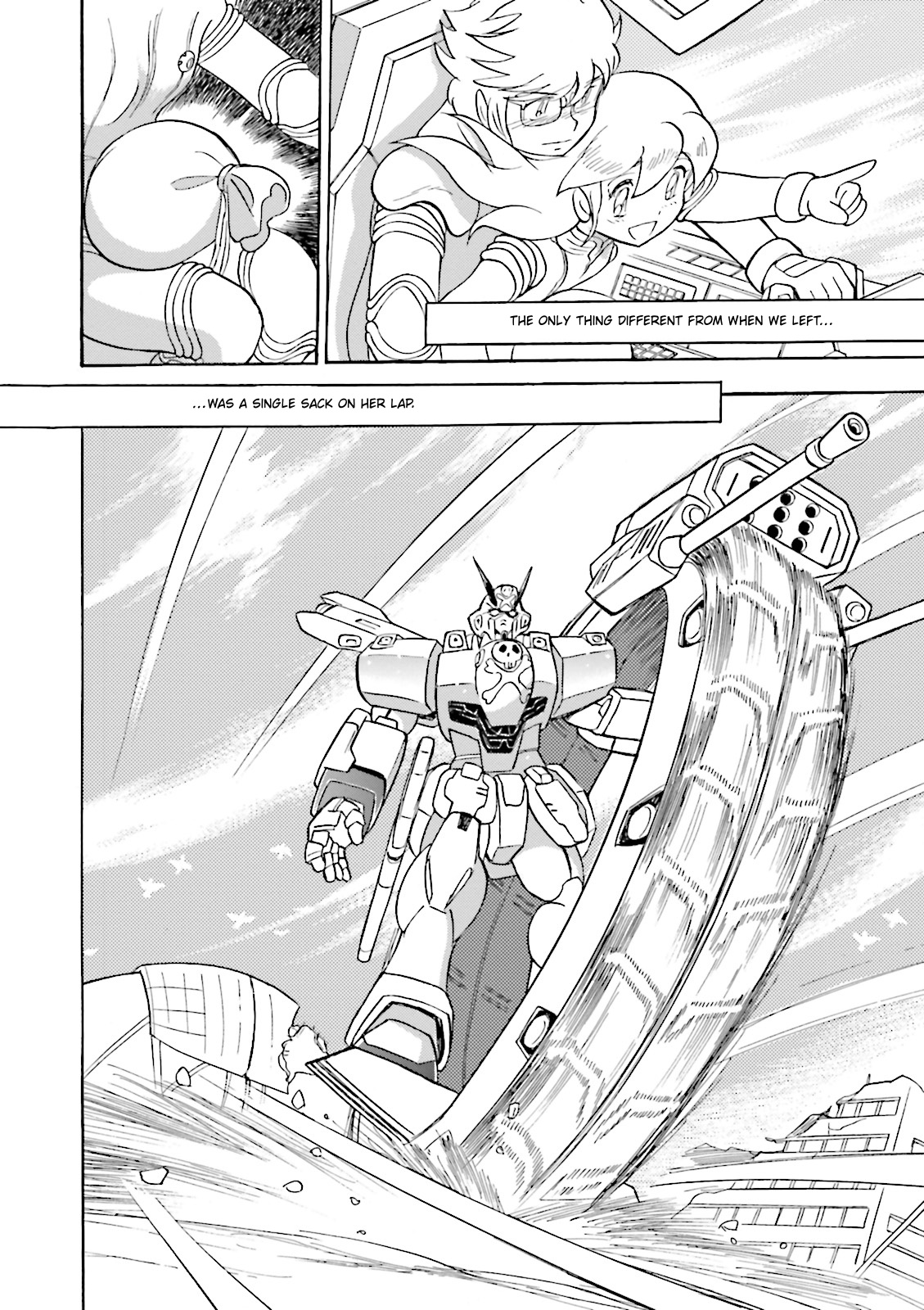 Kidou Senshi Crossbone Gundam Ghost - Vol.9 Chapter 38: Swallowing Life