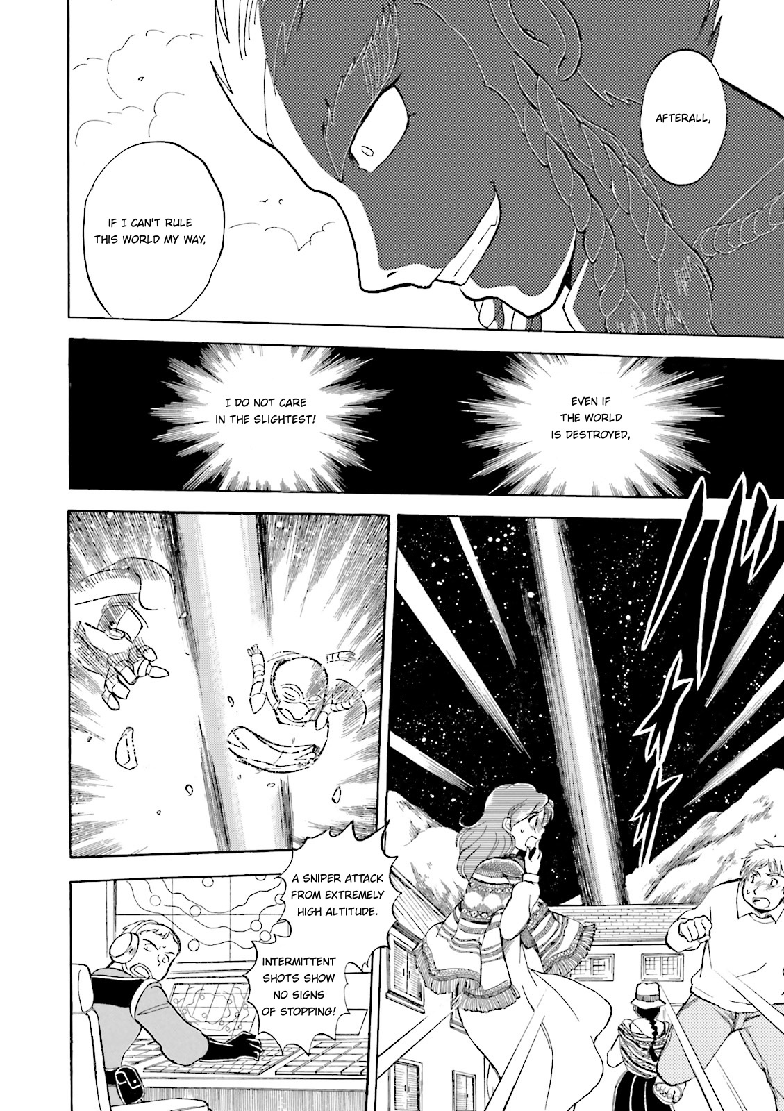 Kidou Senshi Crossbone Gundam Ghost - Vol.7 Chapter 32: Fire Death (And)...