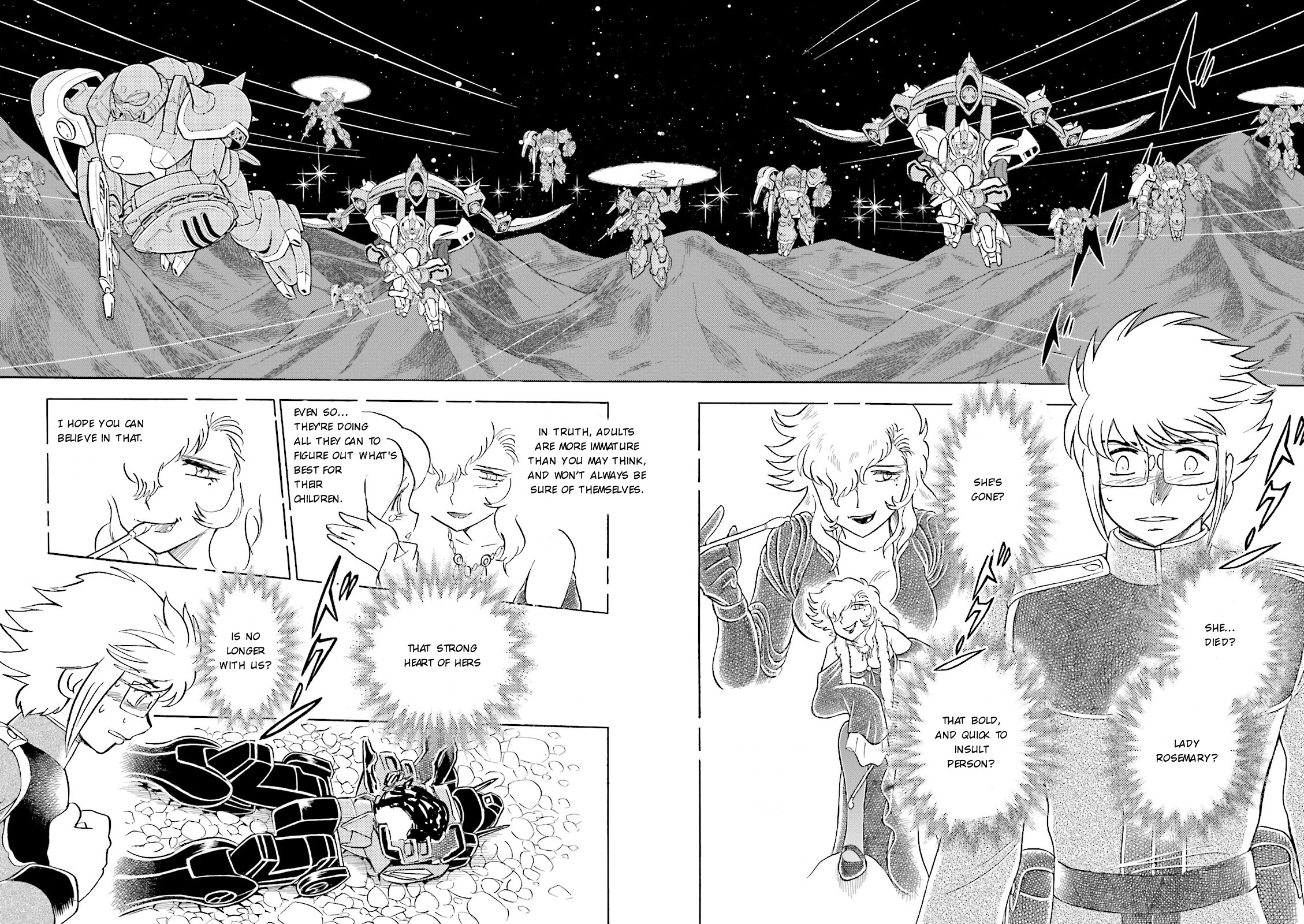 Kidou Senshi Crossbone Gundam Ghost - Vol.7 Chapter 32: Fire Death (And)...