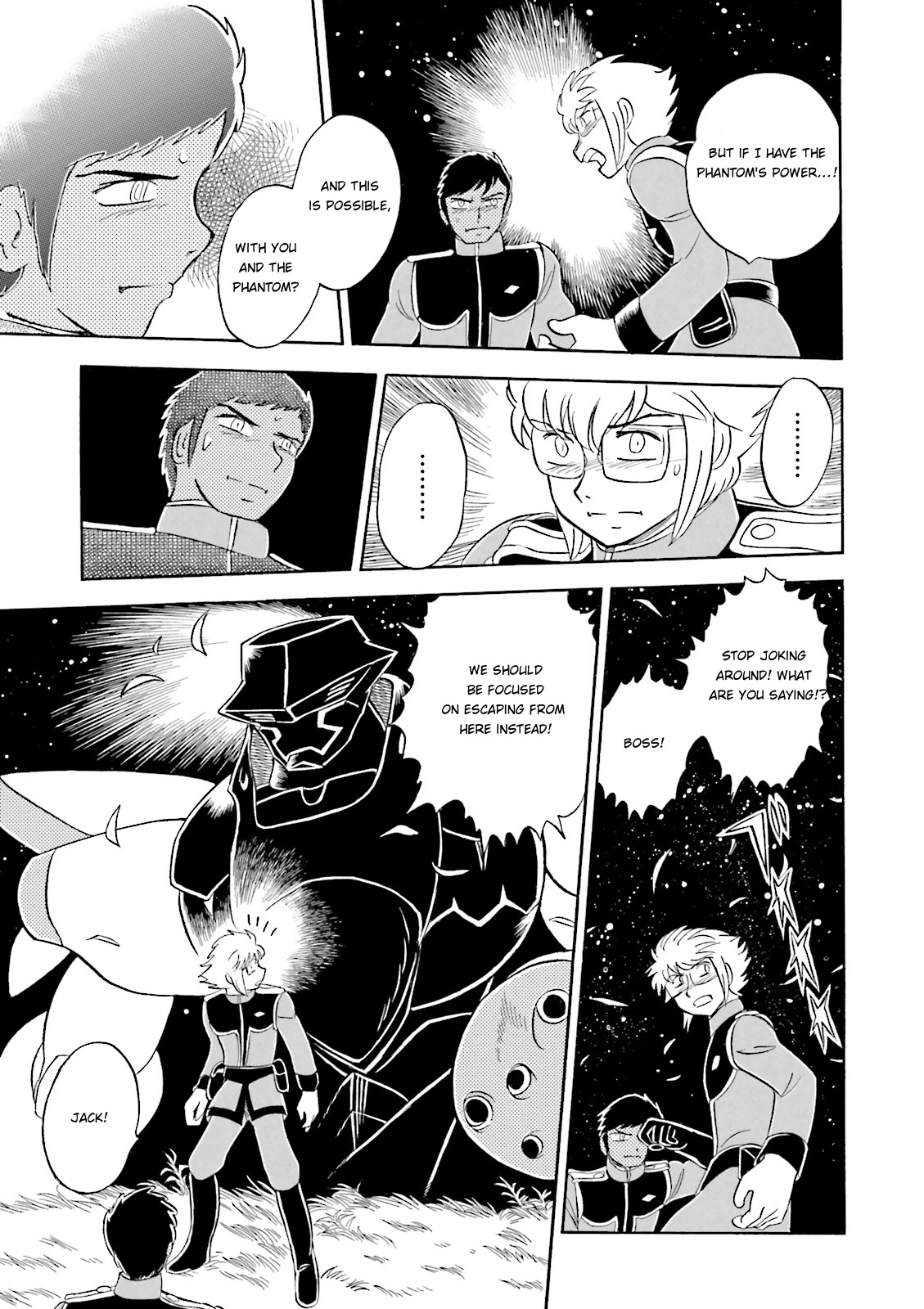 Kidou Senshi Crossbone Gundam Ghost - Vol.7 Chapter 32: Fire Death (And)...