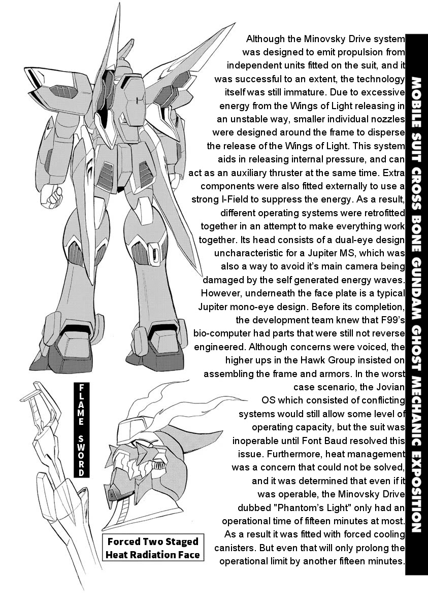 Kidou Senshi Crossbone Gundam Ghost - Chapter 18.5: Volume 4 Mechanical Exposition