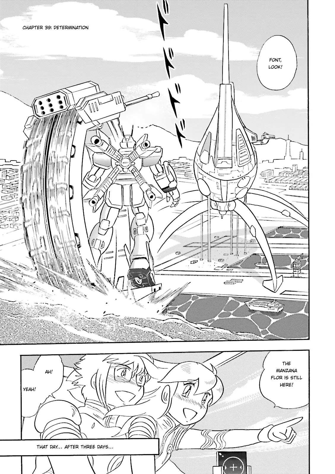 Kidou Senshi Crossbone Gundam Ghost - Vol.9 Chapter 39: Determination