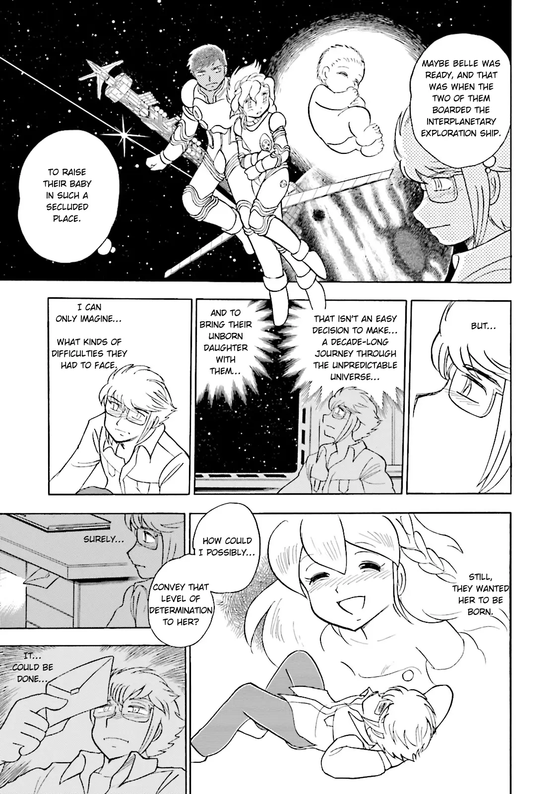 Kidou Senshi Crossbone Gundam Ghost - Vol.9 Chapter 39: Determination