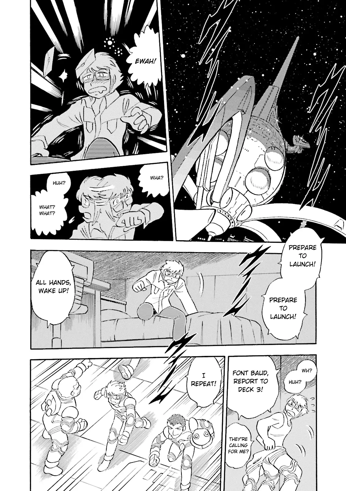 Kidou Senshi Crossbone Gundam Ghost - Vol.9 Chapter 39: Determination