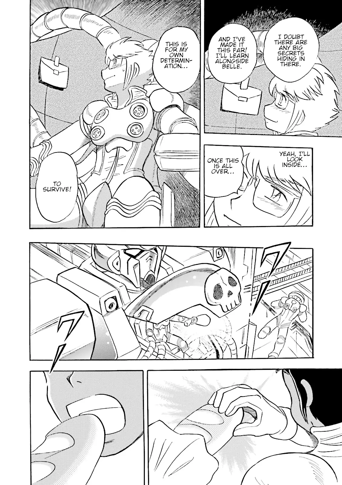 Kidou Senshi Crossbone Gundam Ghost - Vol.9 Chapter 39: Determination