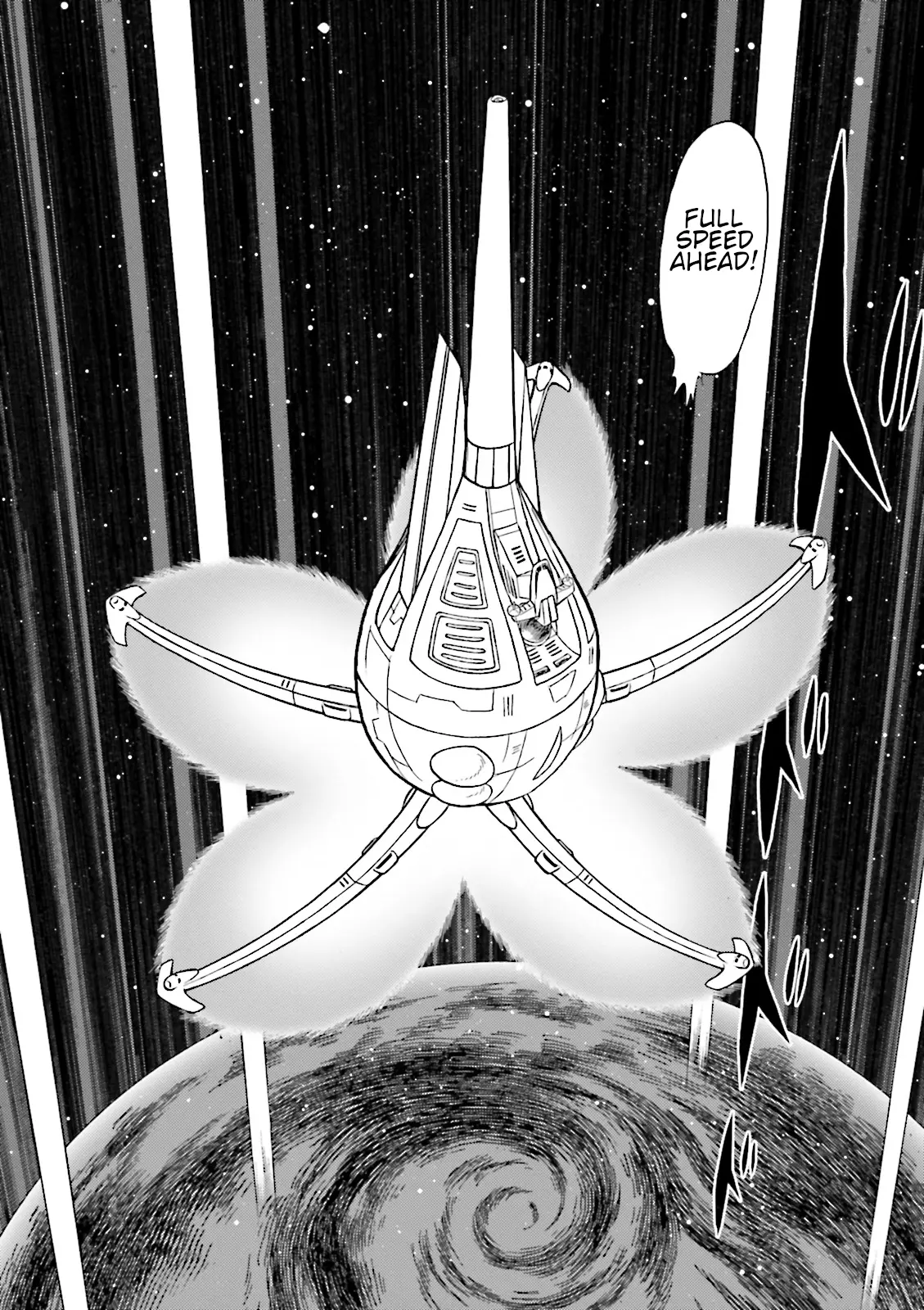 Kidou Senshi Crossbone Gundam Ghost - Vol.9 Chapter 39: Determination