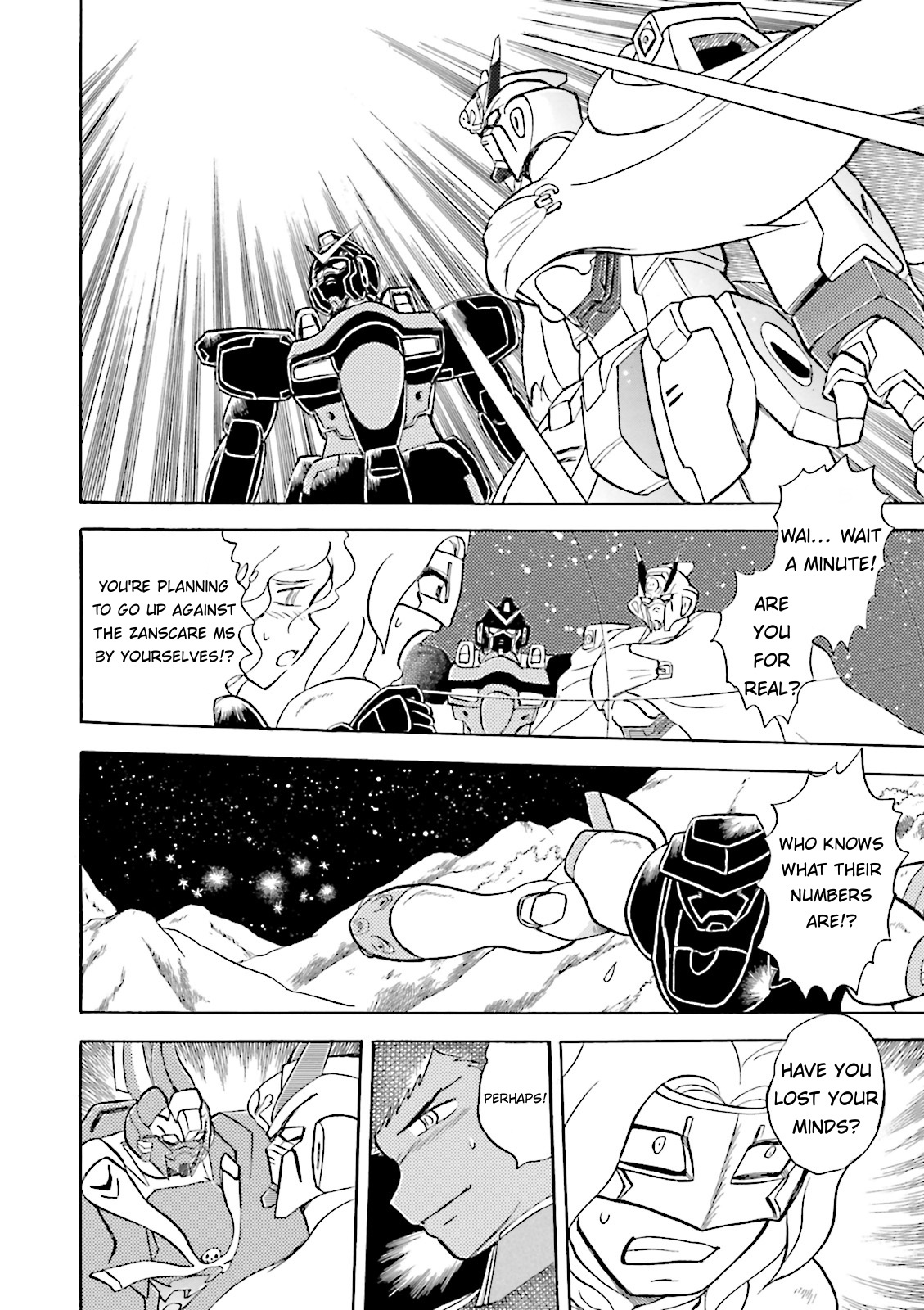 Kidou Senshi Crossbone Gundam Ghost - Vol.8 Chapter 33: Font On A Tightrope