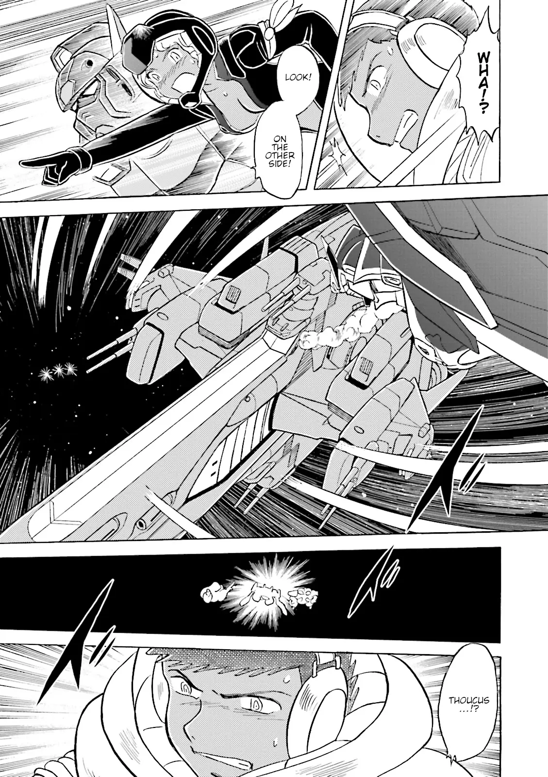 Kidou Senshi Crossbone Gundam Ghost - Vol.10 Chapter 42: The Curtian Rises