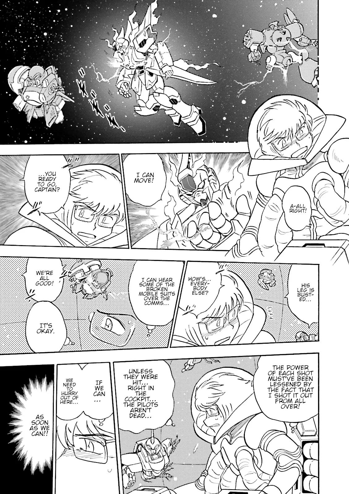 Kidou Senshi Crossbone Gundam Ghost - Vol.10 Chapter 42: The Curtian Rises