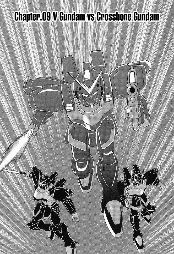 Kidou Senshi Crossbone Gundam Ghost - Vol.2 Chapter 9 : V Gundam Vs Crossbone Gundam