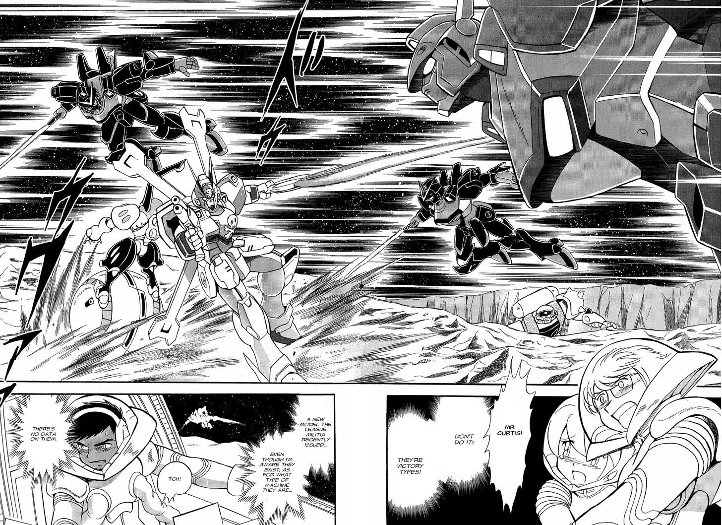 Kidou Senshi Crossbone Gundam Ghost - Vol.2 Chapter 9 : V Gundam Vs Crossbone Gundam