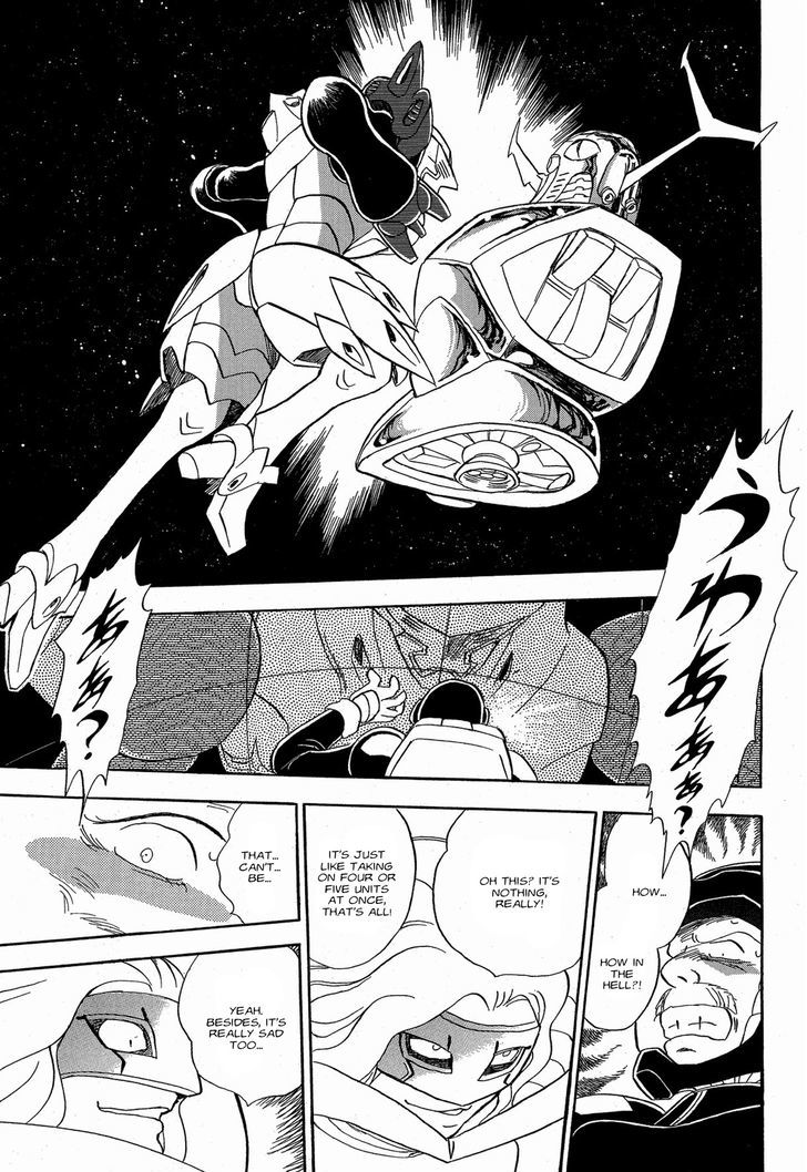 Kidou Senshi Crossbone Gundam Ghost - Vol.2 Chapter 9 : V Gundam Vs Crossbone Gundam