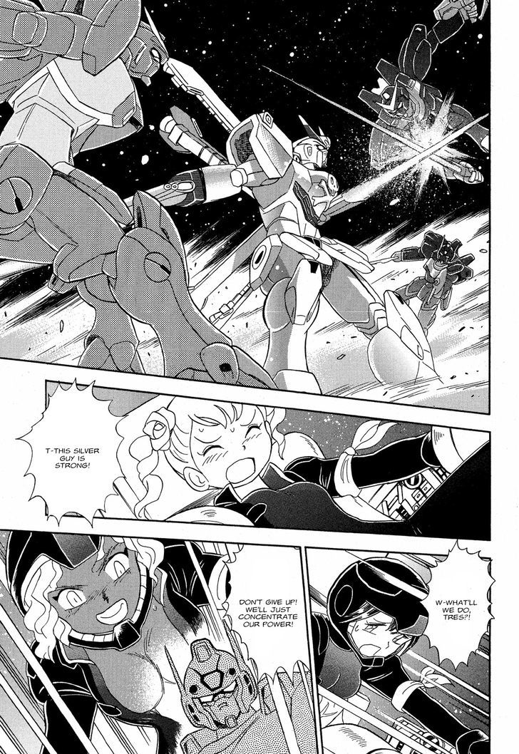 Kidou Senshi Crossbone Gundam Ghost - Vol.2 Chapter 9 : V Gundam Vs Crossbone Gundam