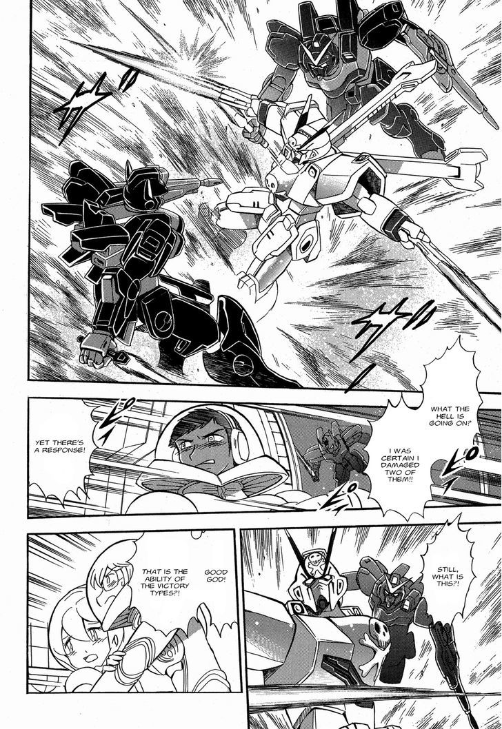 Kidou Senshi Crossbone Gundam Ghost - Vol.2 Chapter 9 : V Gundam Vs Crossbone Gundam