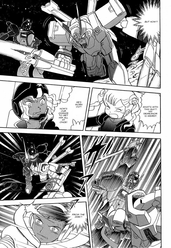 Kidou Senshi Crossbone Gundam Ghost - Vol.2 Chapter 9 : V Gundam Vs Crossbone Gundam