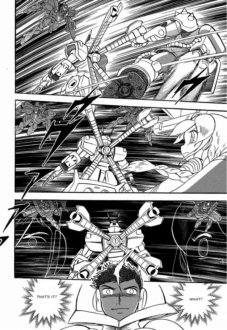 Kidou Senshi Crossbone Gundam Ghost - Vol.2 Chapter 9 : V Gundam Vs Crossbone Gundam