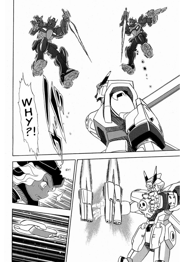 Kidou Senshi Crossbone Gundam Ghost - Vol.2 Chapter 9 : V Gundam Vs Crossbone Gundam