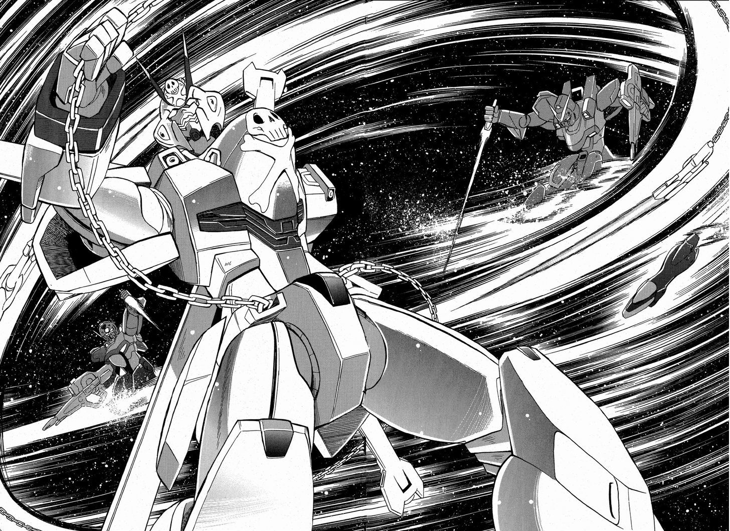 Kidou Senshi Crossbone Gundam Ghost - Vol.2 Chapter 9 : V Gundam Vs Crossbone Gundam