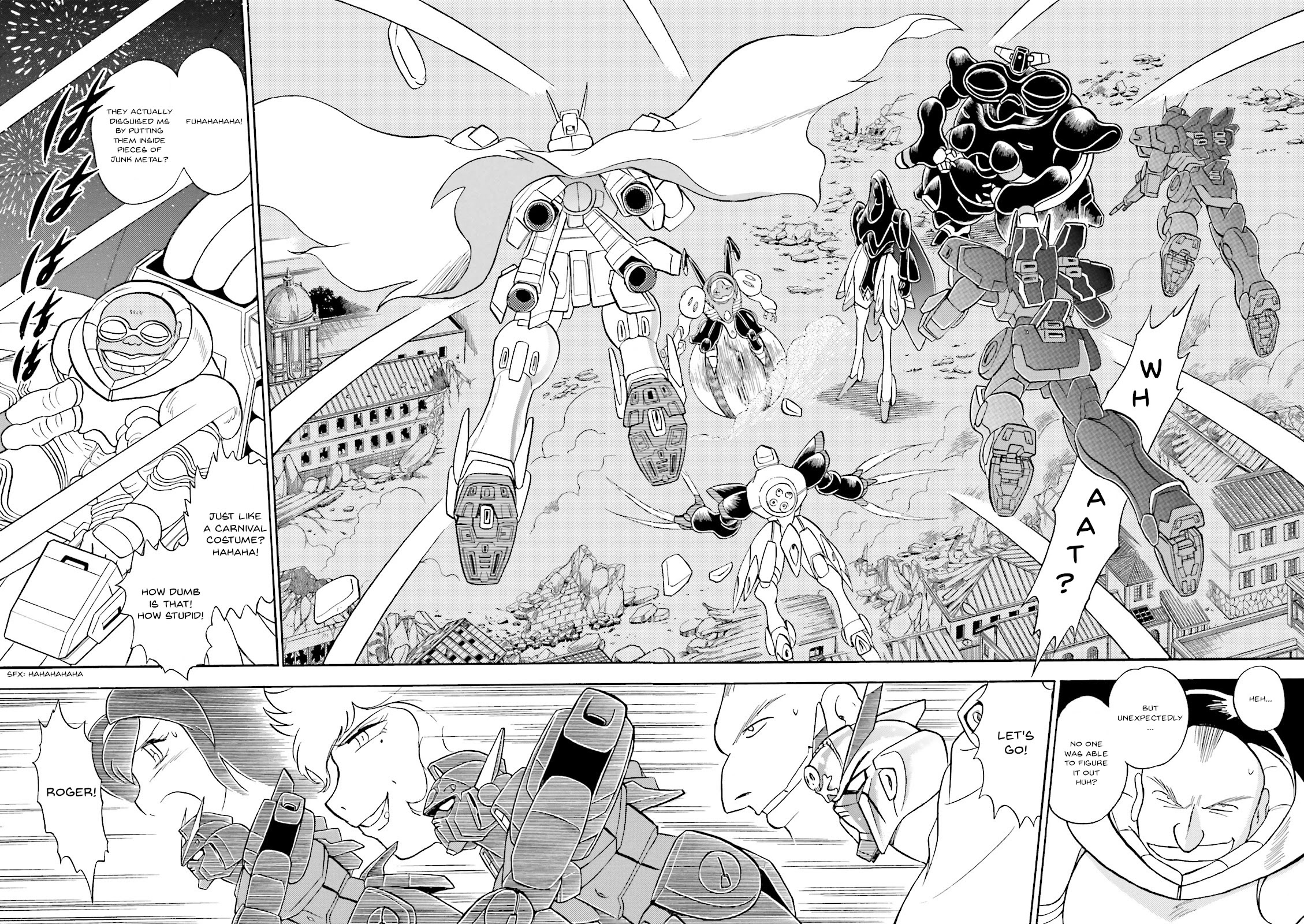 Kidou Senshi Crossbone Gundam Ghost - Chapter 30: The Space Bacteria Inceneration Operation