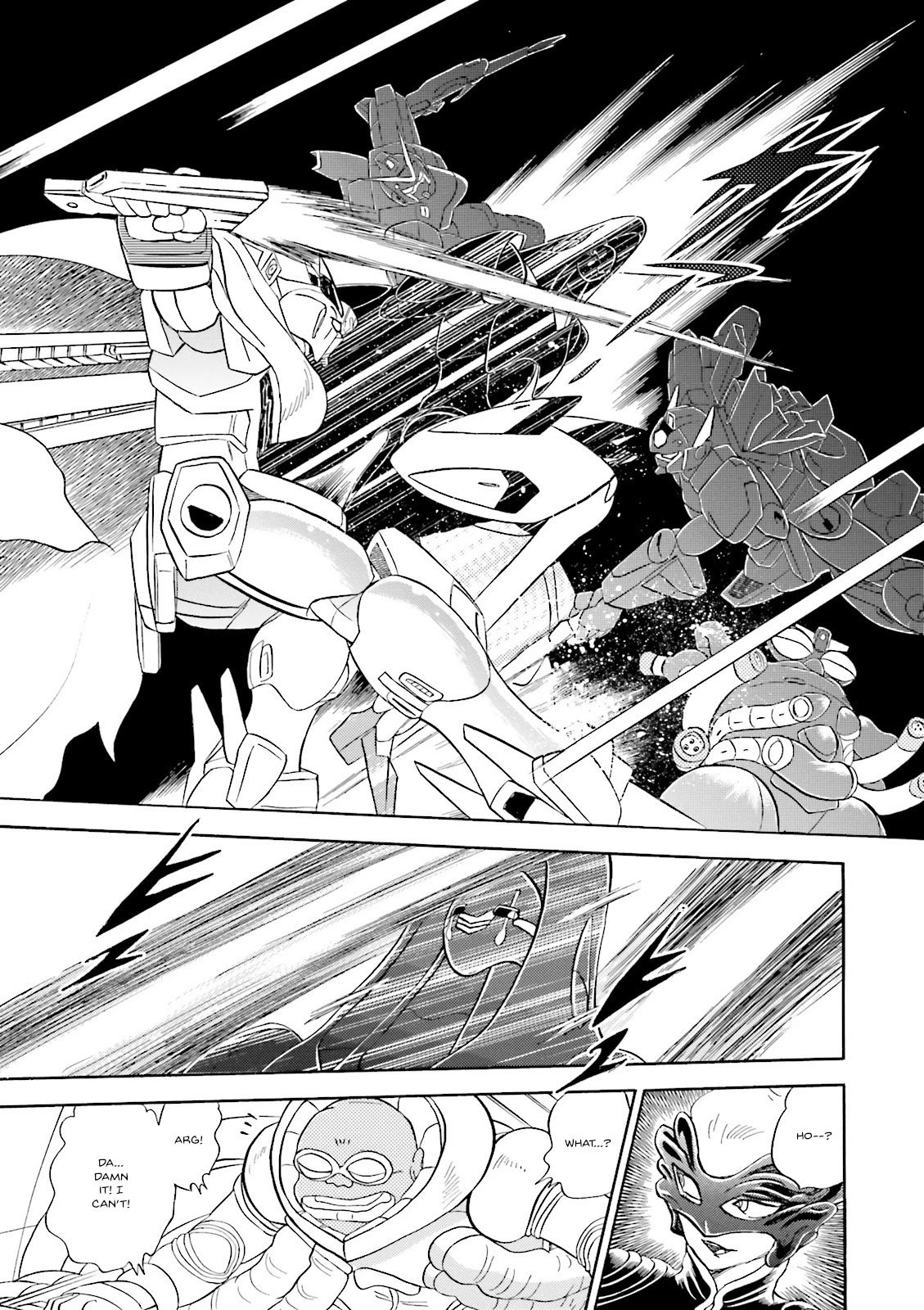 Kidou Senshi Crossbone Gundam Ghost - Chapter 30: The Space Bacteria Inceneration Operation