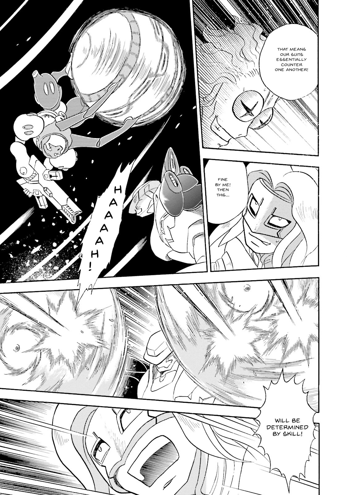 Kidou Senshi Crossbone Gundam Ghost - Chapter 30: The Space Bacteria Inceneration Operation