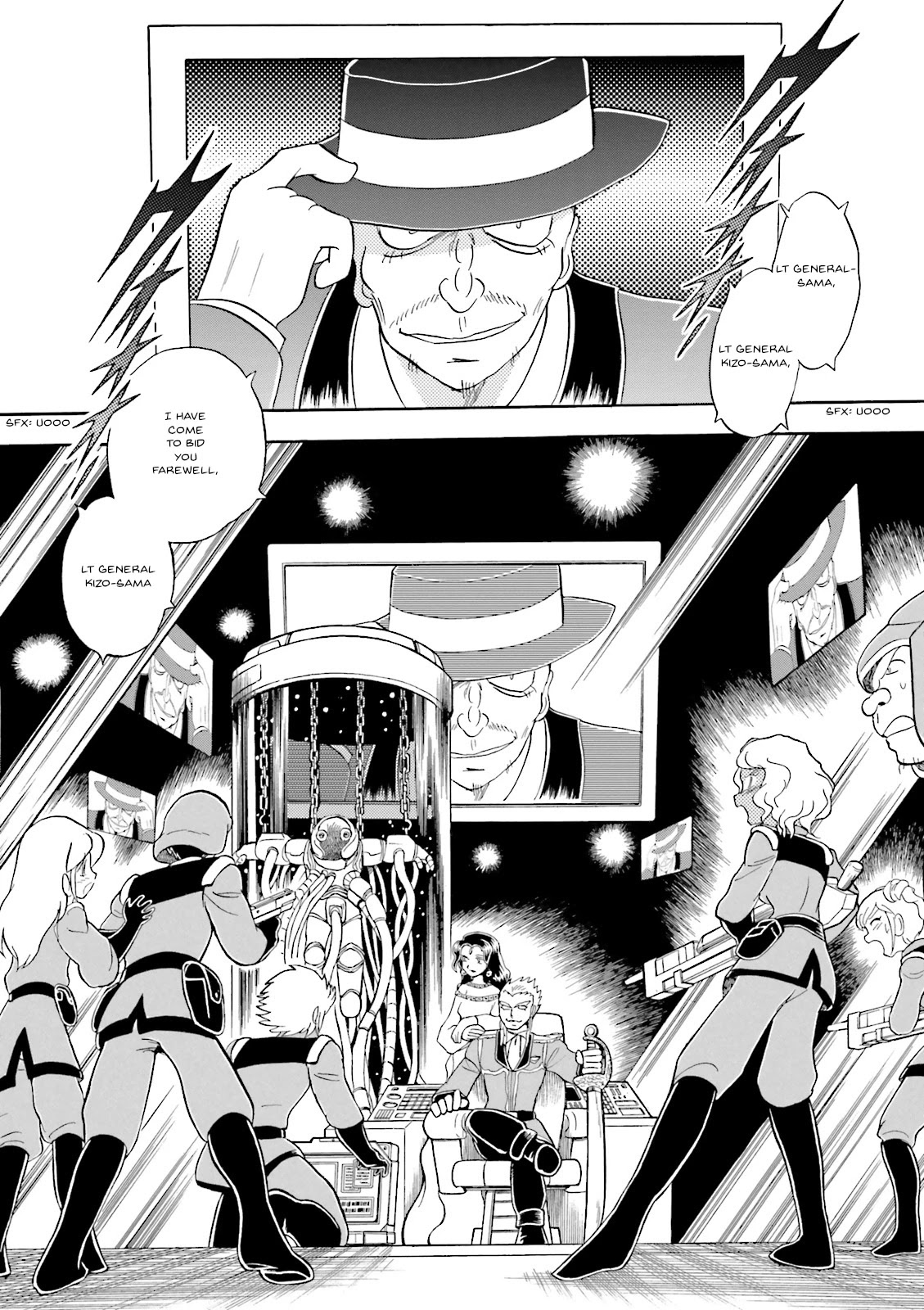 Kidou Senshi Crossbone Gundam Ghost - Chapter 30: The Space Bacteria Inceneration Operation