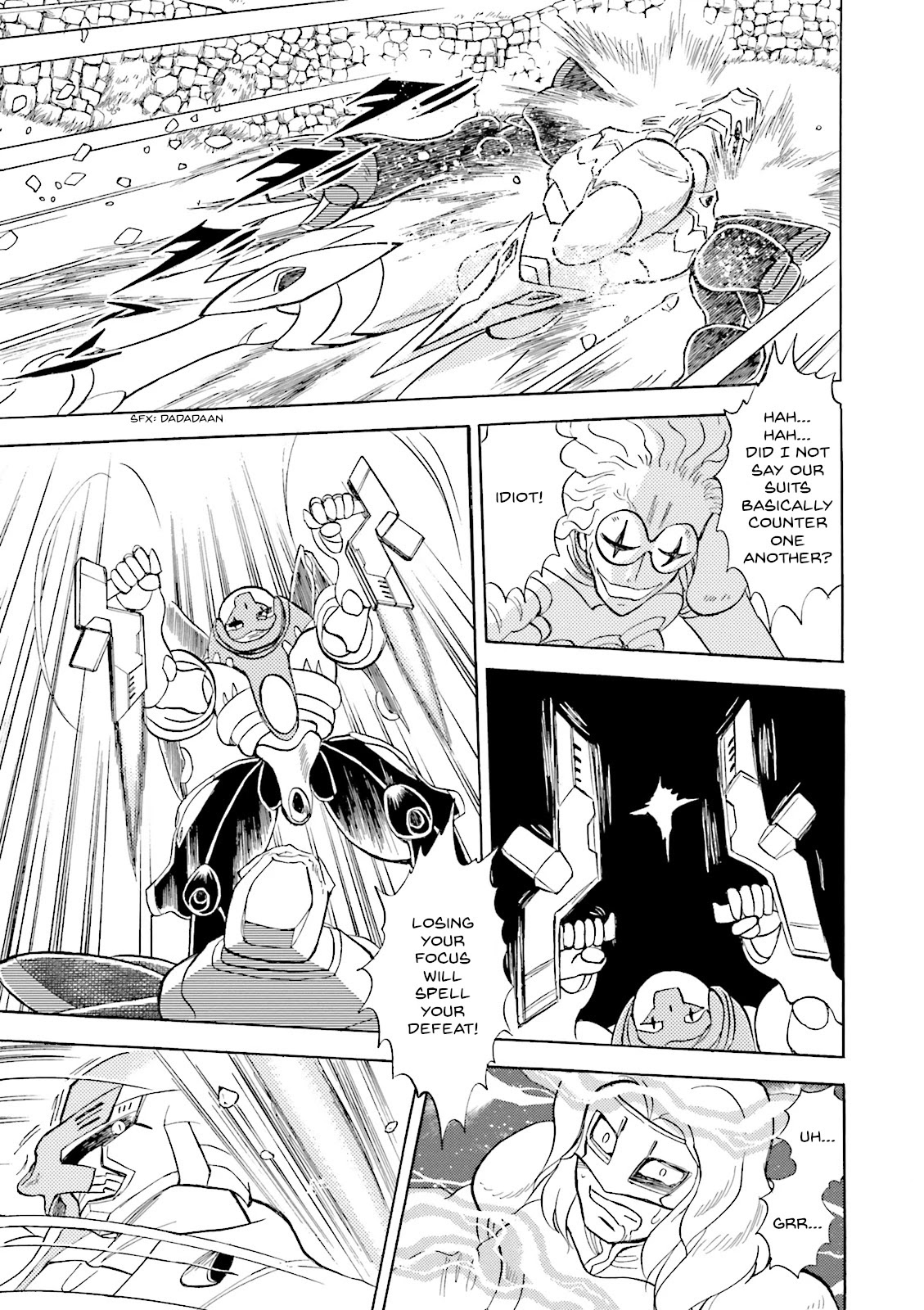 Kidou Senshi Crossbone Gundam Ghost - Chapter 30: The Space Bacteria Inceneration Operation