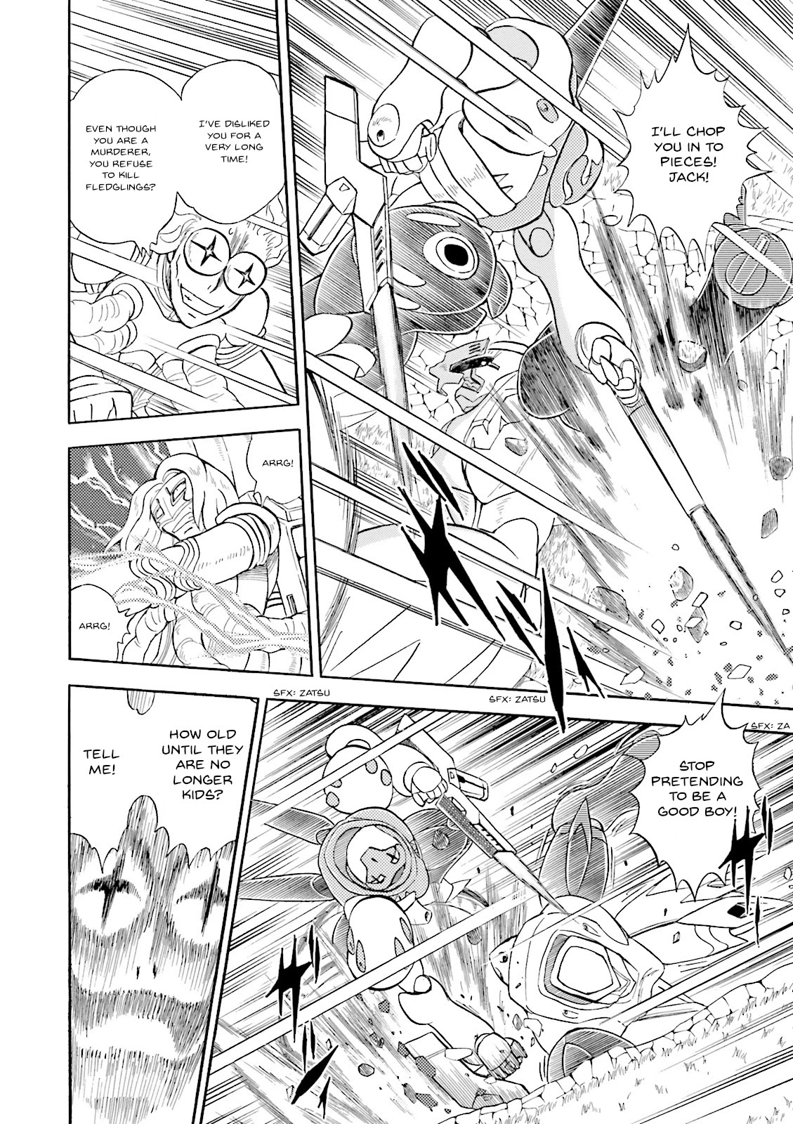 Kidou Senshi Crossbone Gundam Ghost - Chapter 30: The Space Bacteria Inceneration Operation