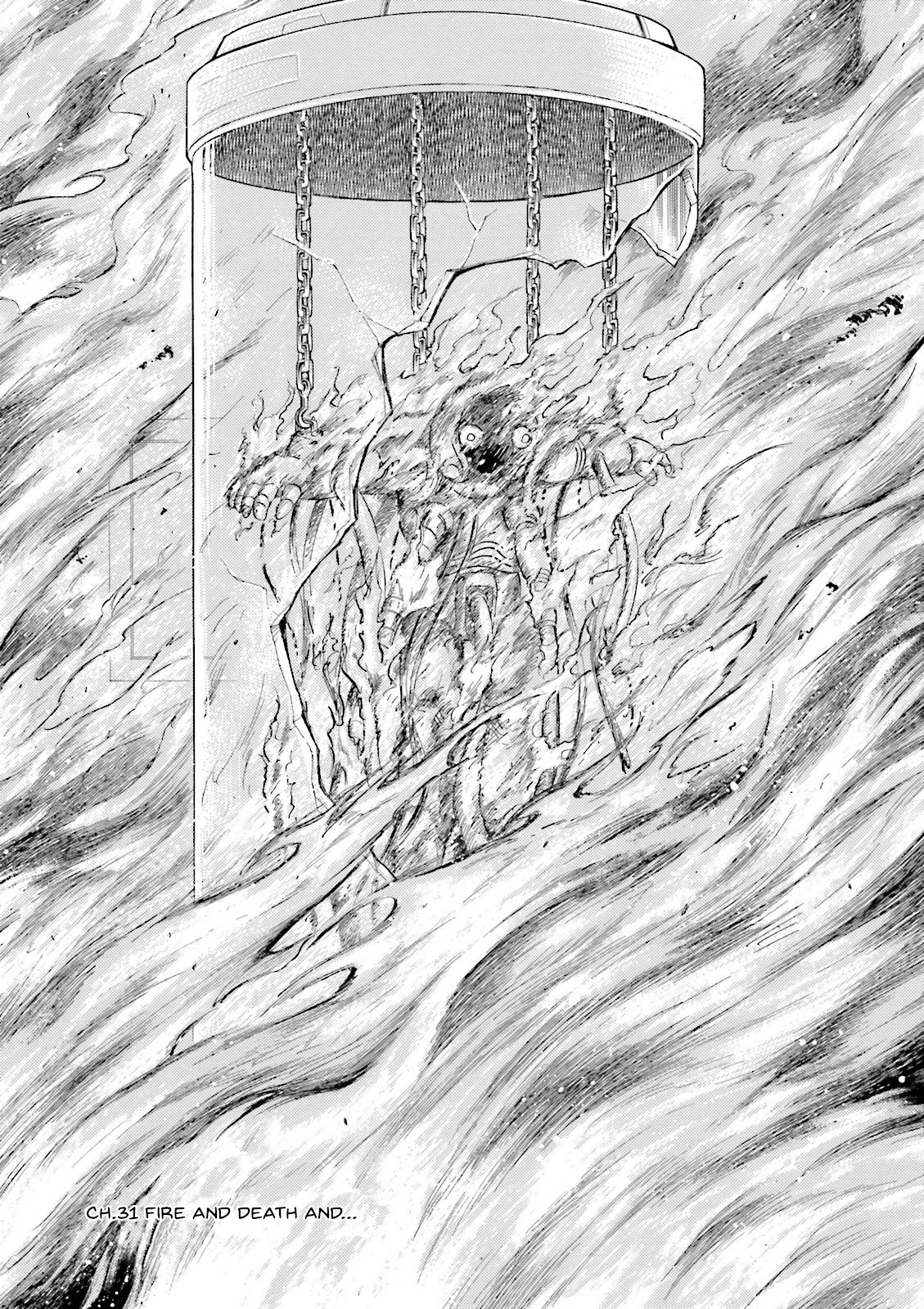 Kidou Senshi Crossbone Gundam Ghost - Chapter 31: Fire Death And...