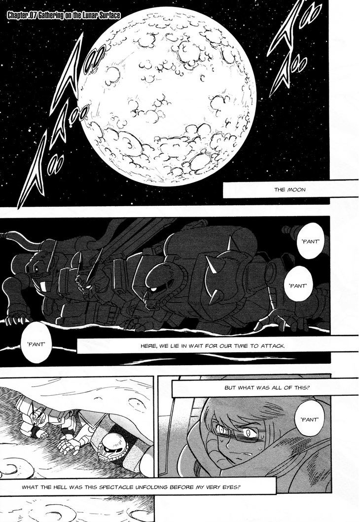 Kidou Senshi Crossbone Gundam Ghost - Vol.2 Chapter 7 : Gathering On The Lunar Surface