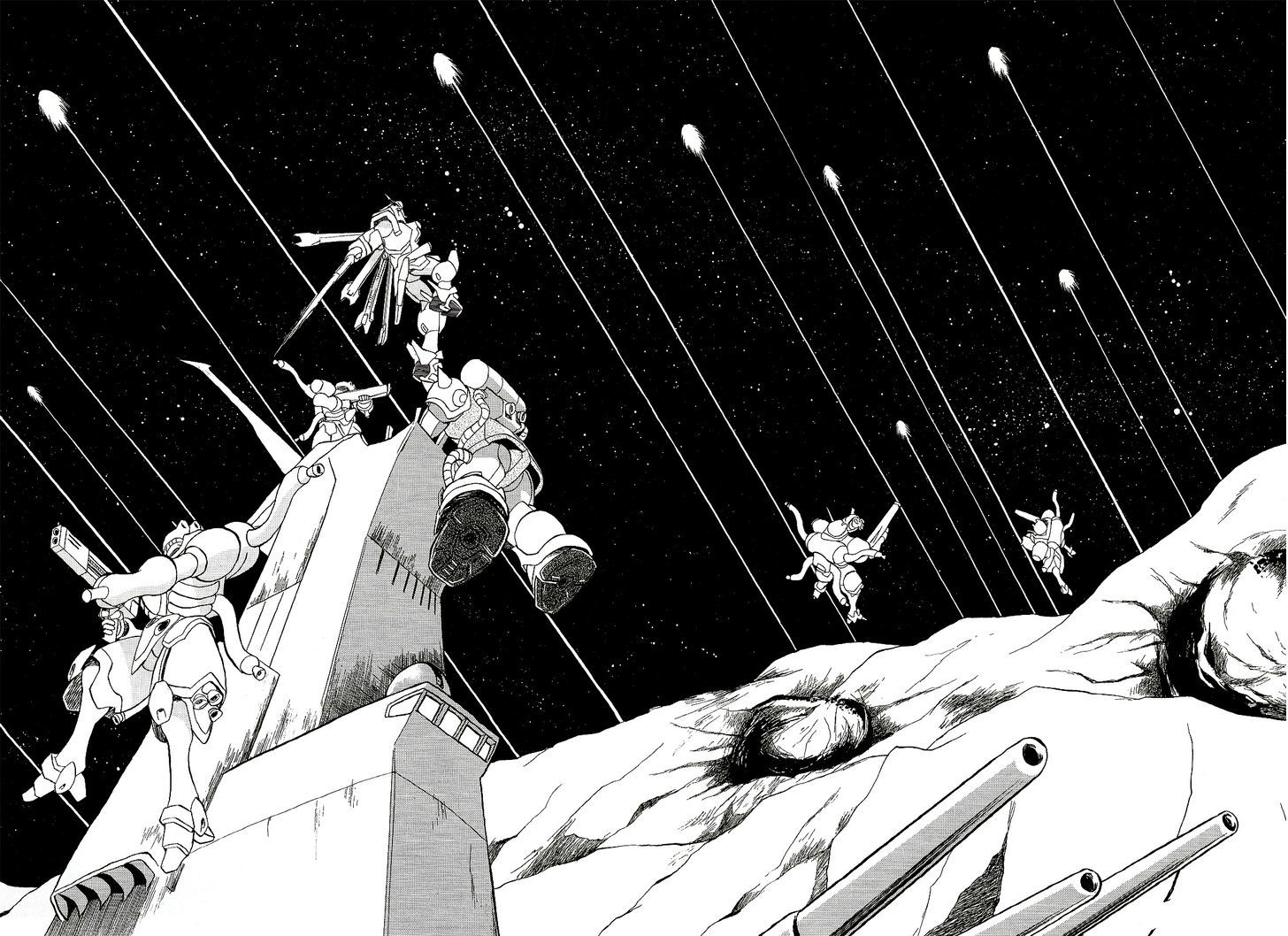 Kidou Senshi Crossbone Gundam Ghost - Vol.2 Chapter 7 : Gathering On The Lunar Surface