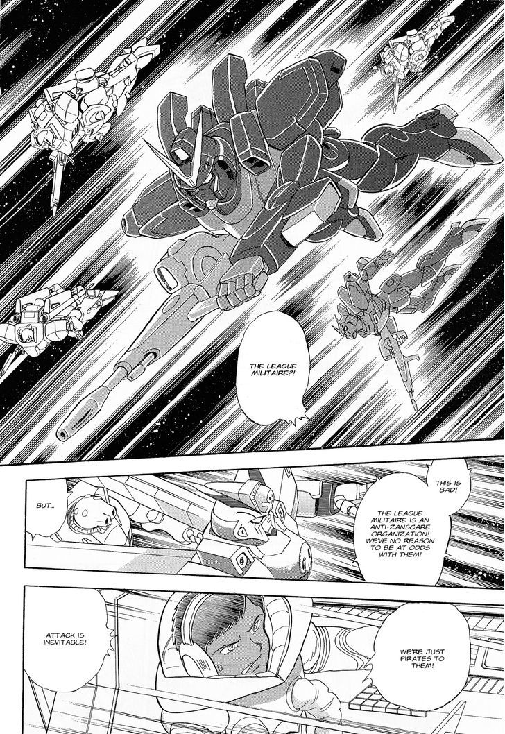 Kidou Senshi Crossbone Gundam Ghost - Vol.2 Chapter 7 : Gathering On The Lunar Surface