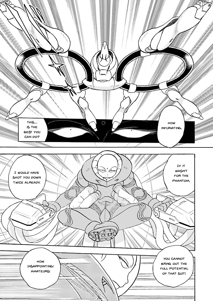 Kidou Senshi Crossbone Gundam Ghost - Vol.5 Chapter 22: The Spinning Pursuer