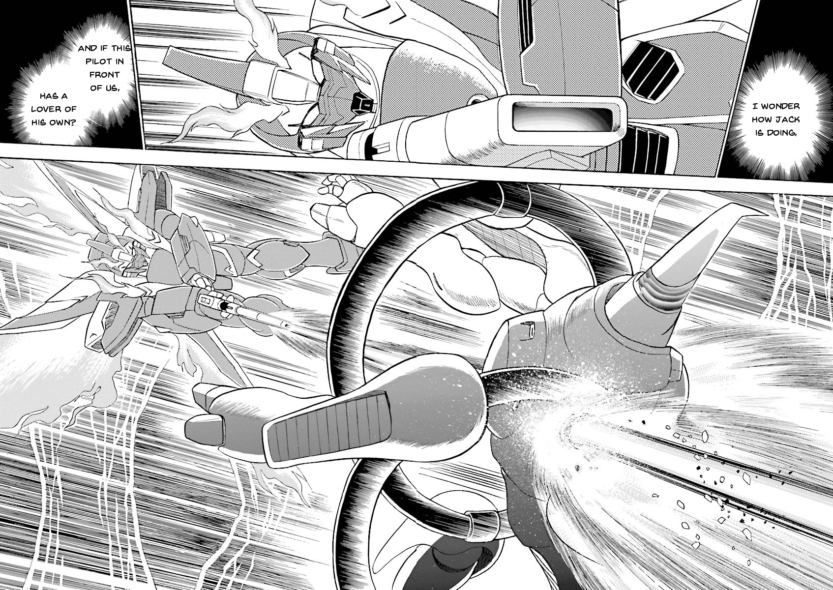 Kidou Senshi Crossbone Gundam Ghost - Vol.5 Chapter 22: The Spinning Pursuer