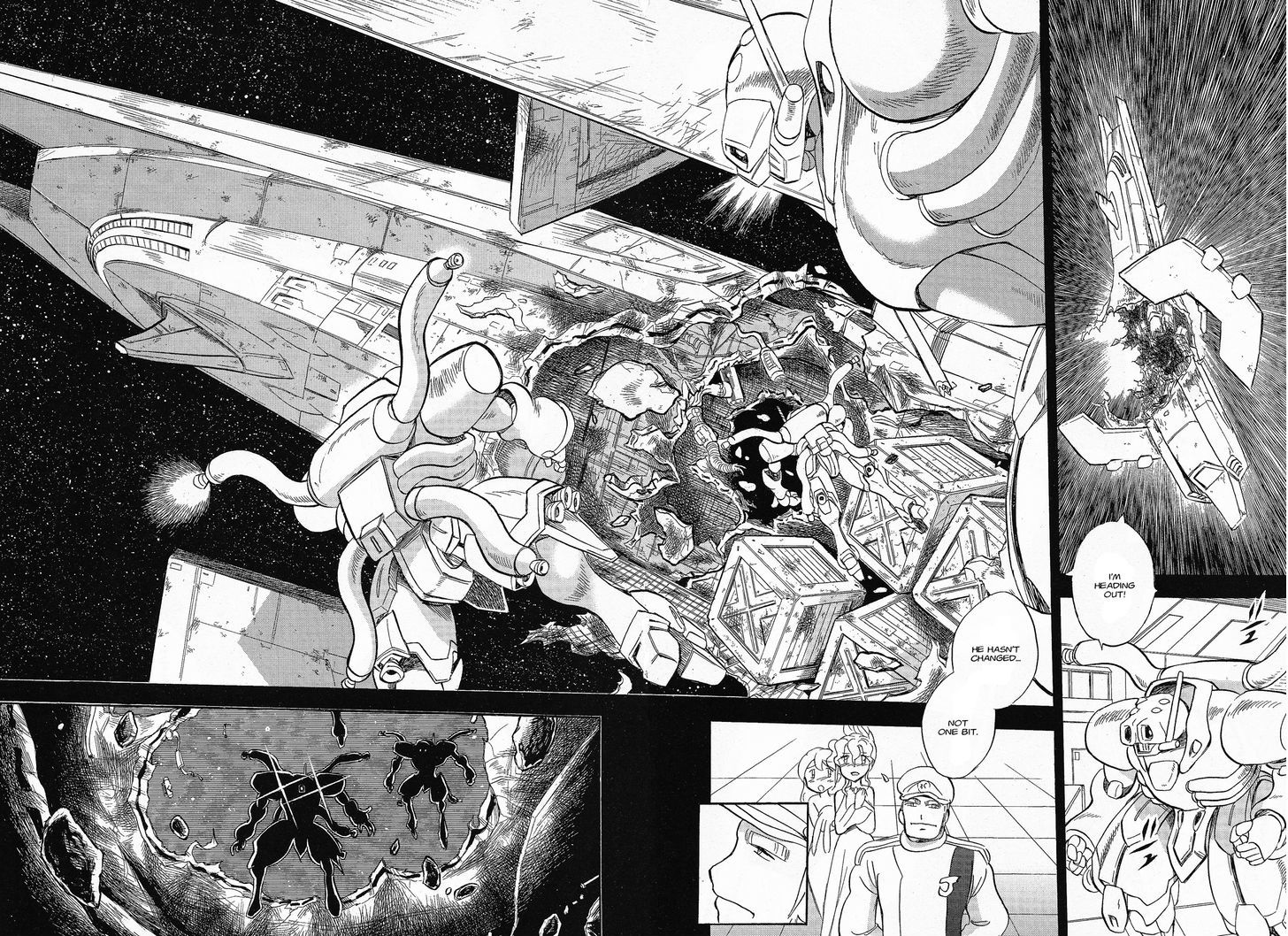 Kidou Senshi Crossbone Gundam Ghost - Vol.2 Chapter 5 : A Long Look Back Or Did Something Happen In Outer Space?