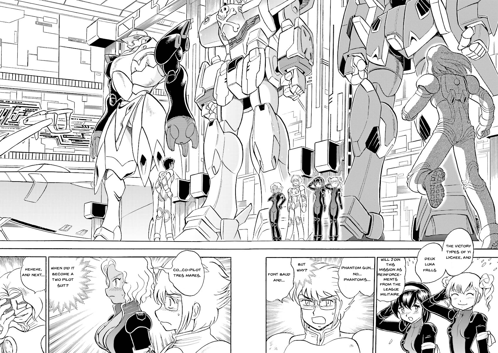 Kidou Senshi Crossbone Gundam Ghost - Vol.5 Chapter 19: Jaburo's Thunderclap