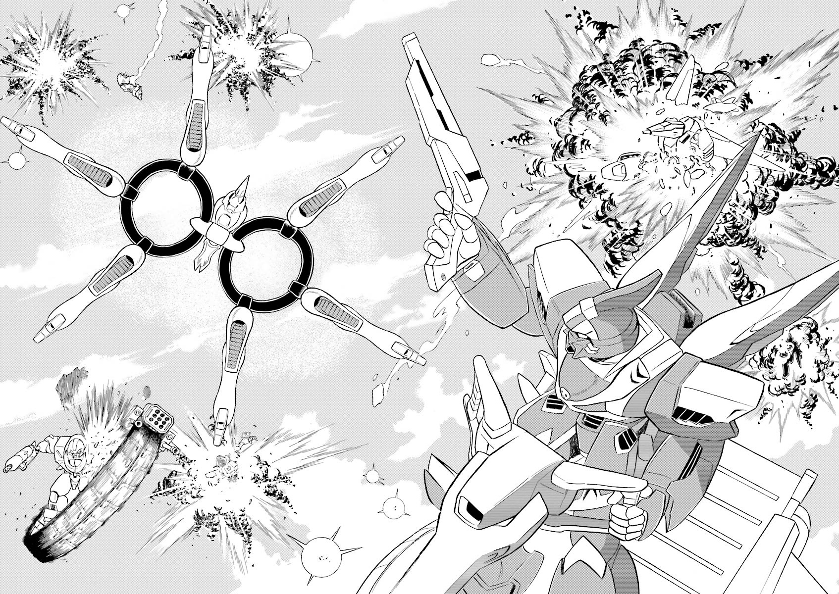 Kidou Senshi Crossbone Gundam Ghost - Vol.5 Chapter 19: Jaburo's Thunderclap