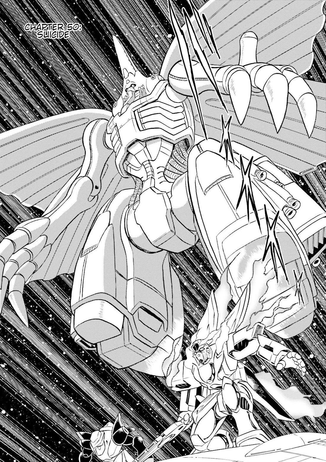 Kidou Senshi Crossbone Gundam Ghost - Chapter 50: Suicide