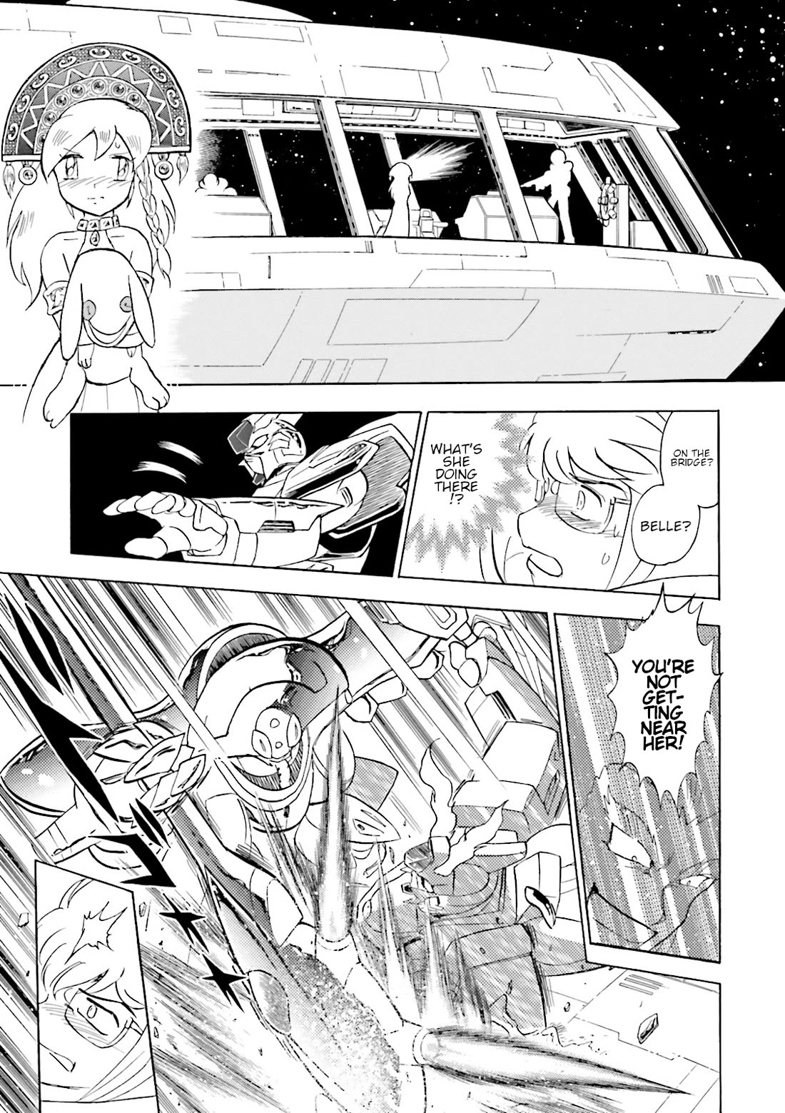 Kidou Senshi Crossbone Gundam Ghost - Chapter 50: Suicide