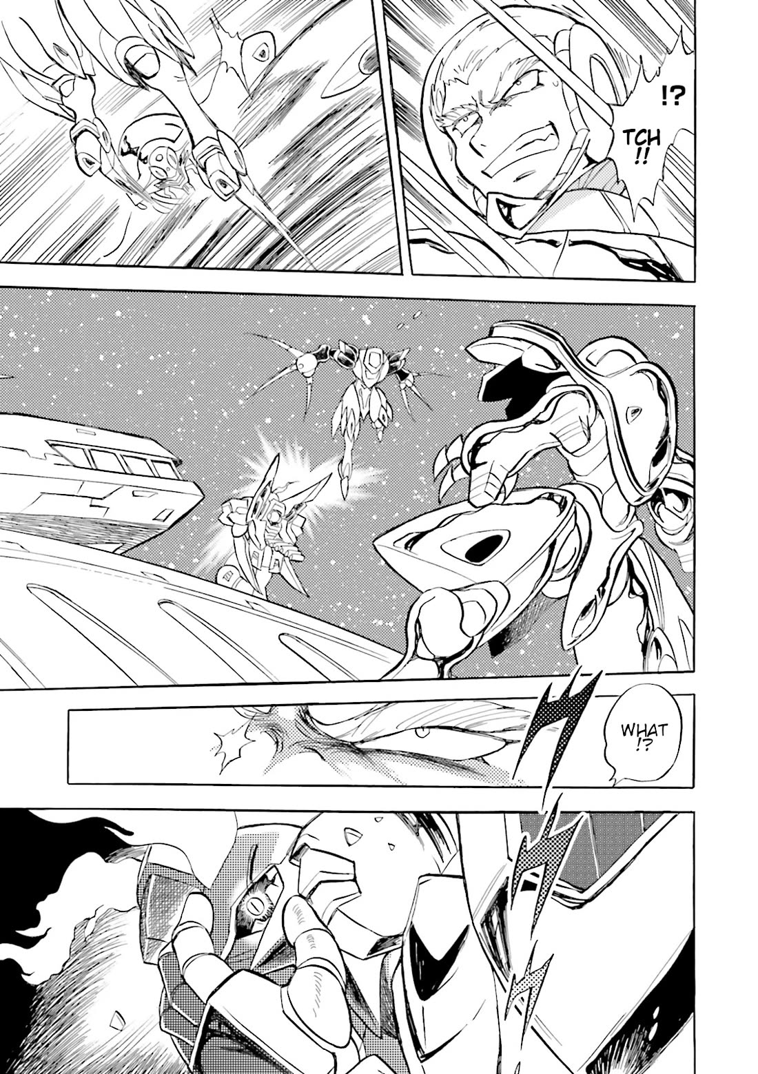 Kidou Senshi Crossbone Gundam Ghost - Chapter 50: Suicide