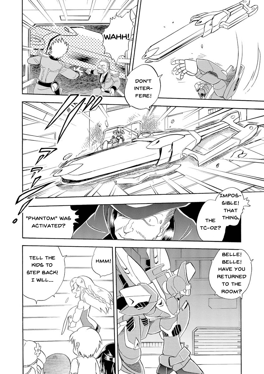 Kidou Senshi Crossbone Gundam Ghost - Chapter 14: Phantom