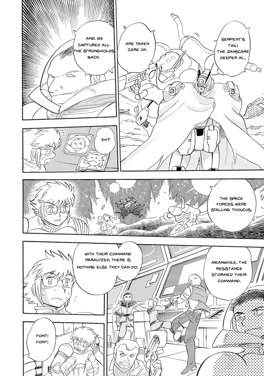 Kidou Senshi Crossbone Gundam Ghost - Chapter 17: Declaration Of War