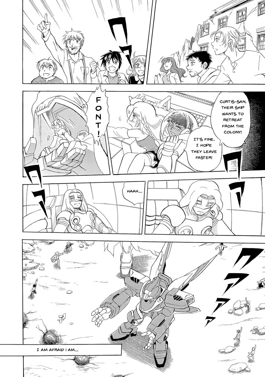 Kidou Senshi Crossbone Gundam Ghost - Chapter 17: Declaration Of War