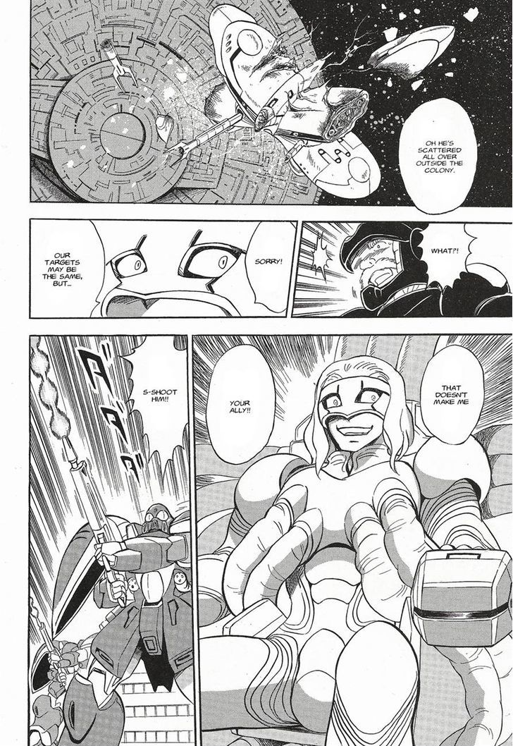 Kidou Senshi Crossbone Gundam Ghost - Vol.1 Chapter 3 : A Messenger From Thocus