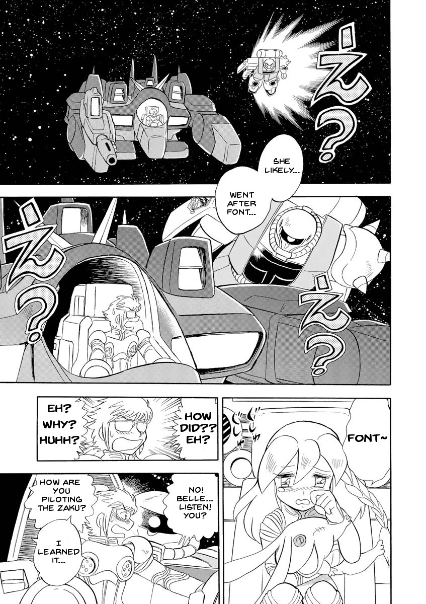 Kidou Senshi Crossbone Gundam Ghost - Chapter 12: Infiltration