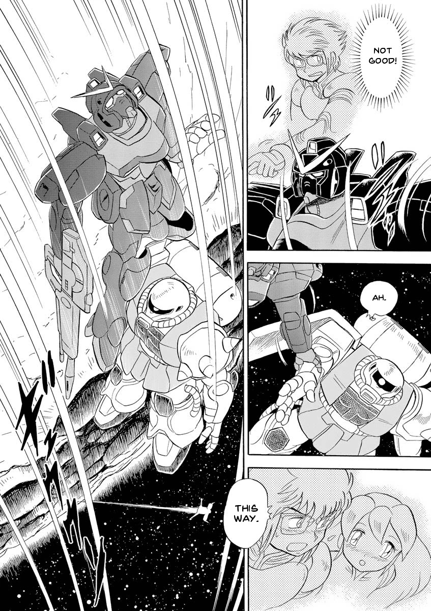 Kidou Senshi Crossbone Gundam Ghost - Chapter 12: Infiltration