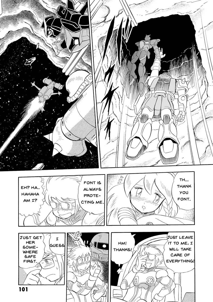 Kidou Senshi Crossbone Gundam Ghost - Chapter 12: Infiltration